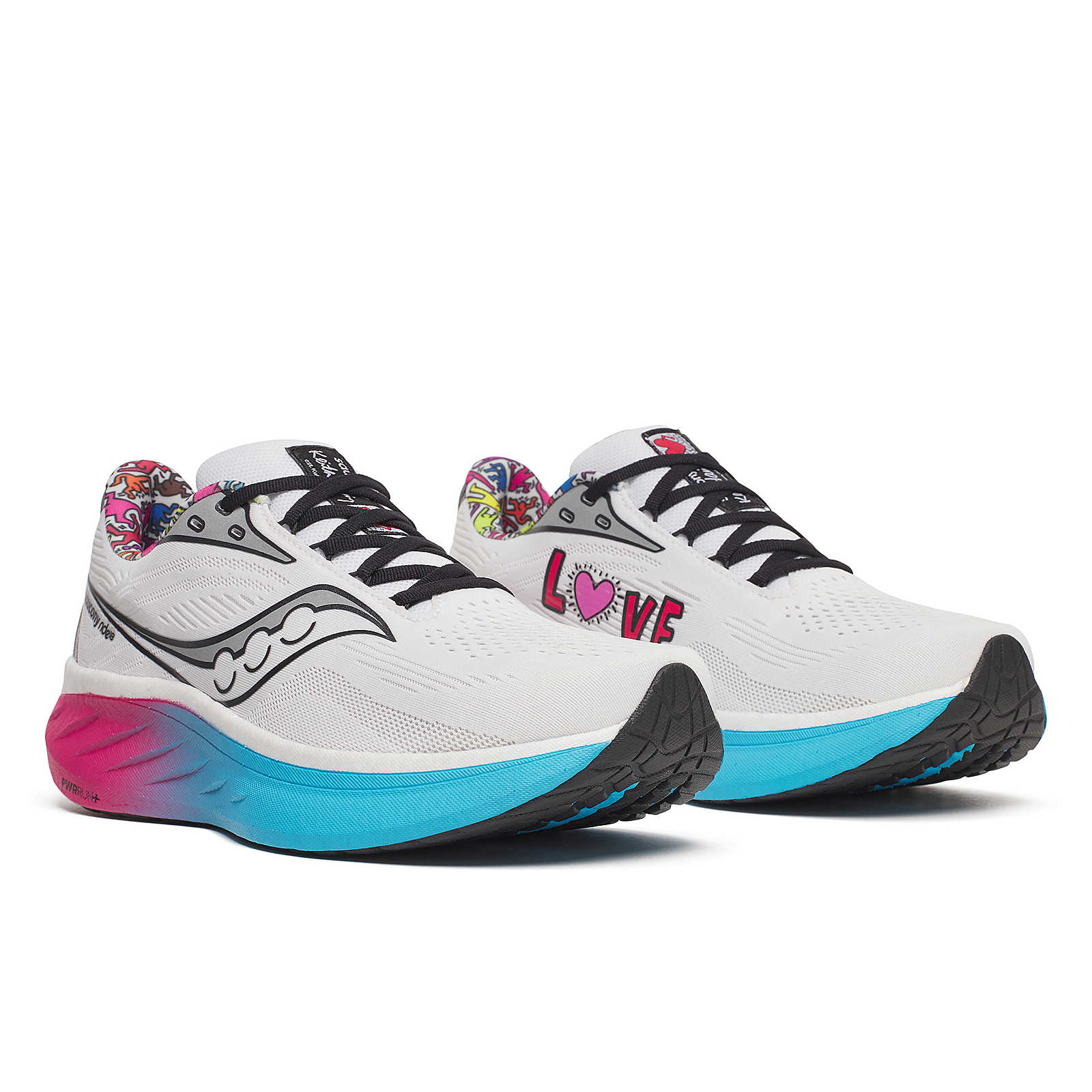  Men's Keith Haring X Saucony Ride 18