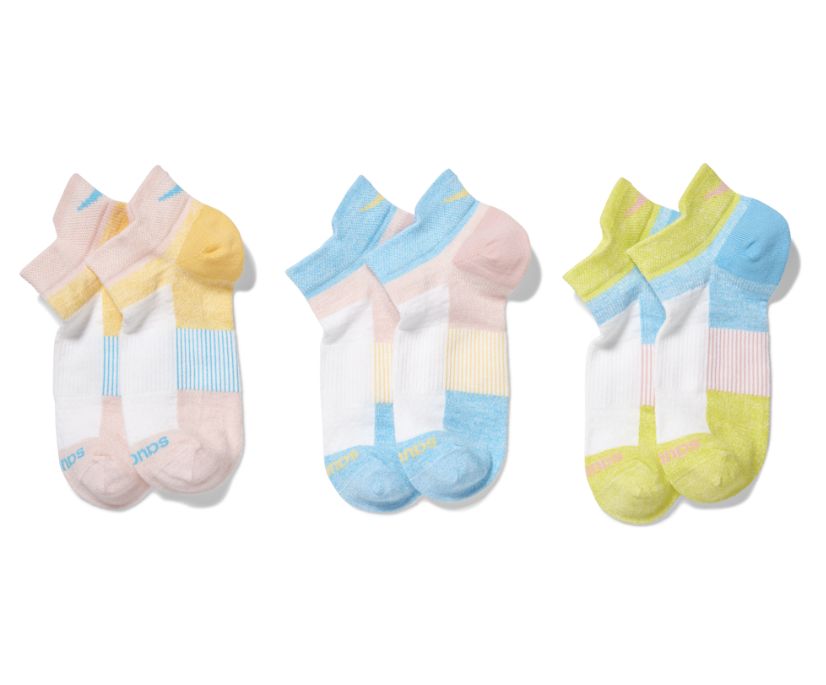 Saucony Inferno Liteweight 3-Pack Socks
