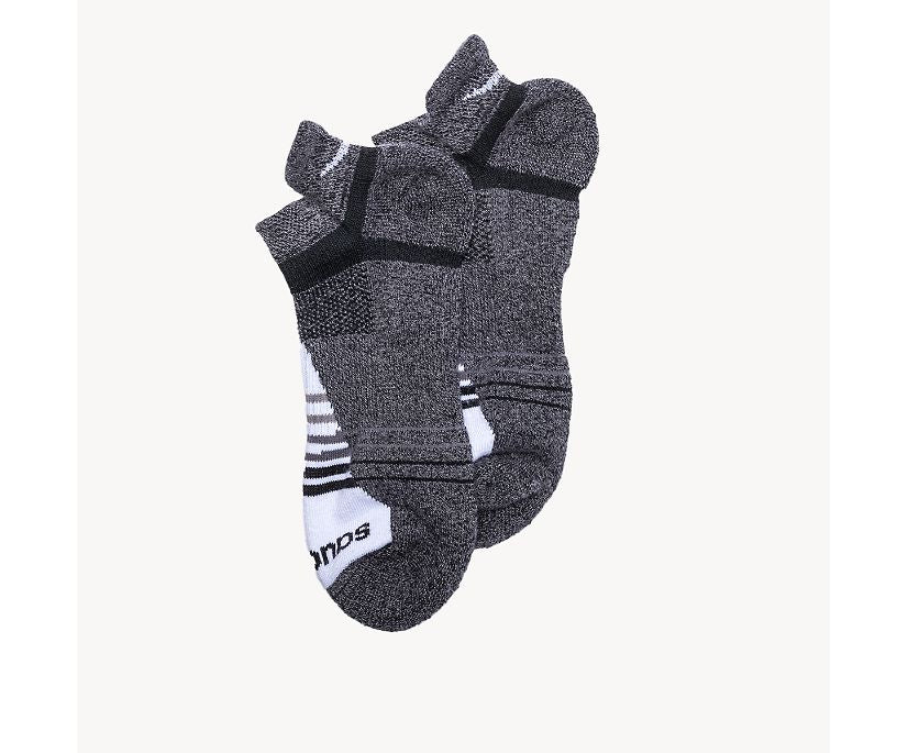 Saucony Men's Inferno Merino Wool Blend No Show 3-Pack Sock