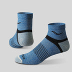 Saucony Inferno Merino Wool Blend Quarter 3-Pack Sock