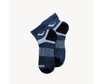 Saucony Inferno Merino Wool Blend Quarter 3-Pack Sock