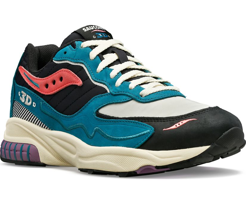 Saucony 3D Grid Hurricane Midnight Swimming