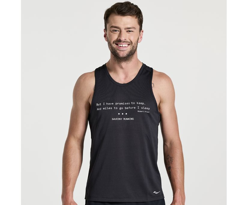 Saucony Men's Stopwatch Singlet