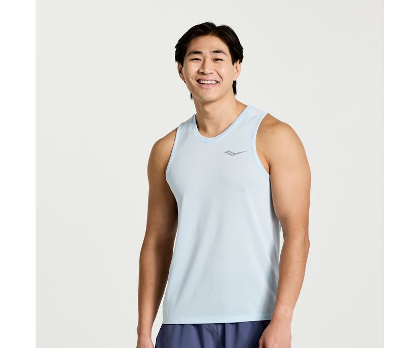 Saucony Men's Stopwatch Singlet