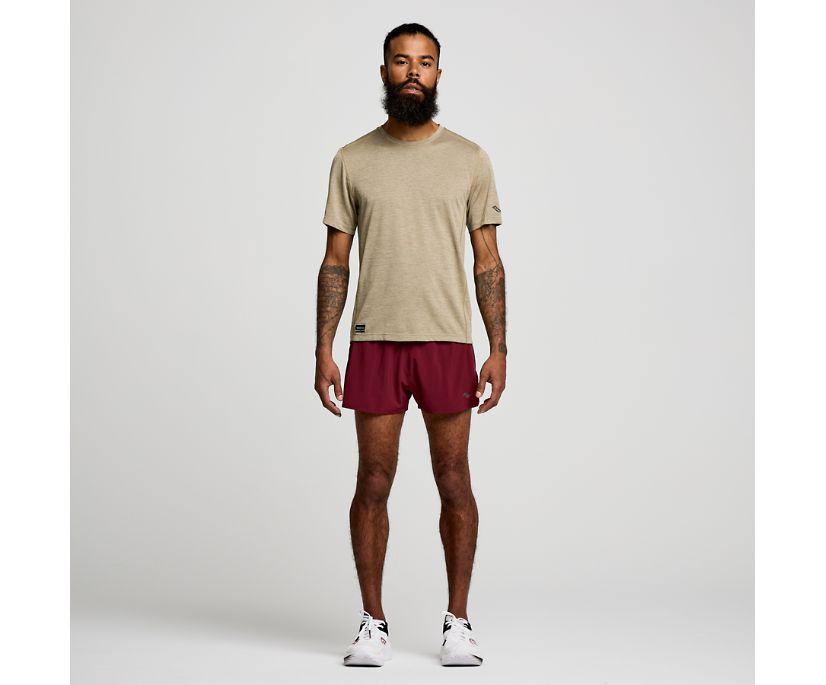 Saucony Men's Stopwatch Short Sleeve