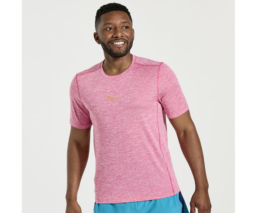 Saucony Men's Stopwatch Short Sleeve