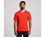 Saucony Men's Stopwatch Short Sleeve