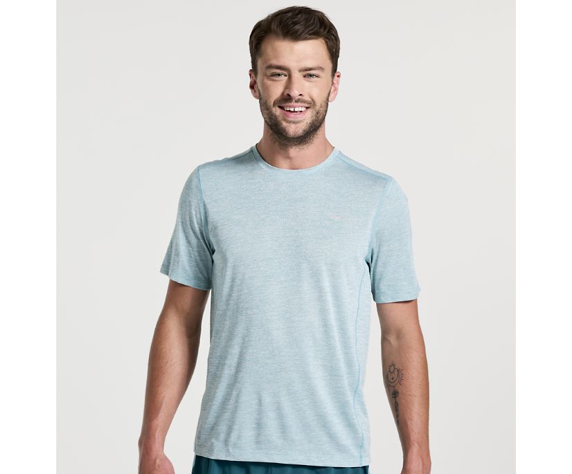 Saucony Men's Stopwatch Short Sleeve