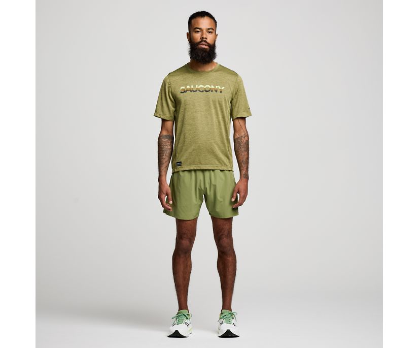 Saucony Men's Stopwatch Graphic Short Sleeve