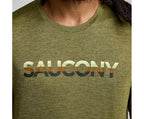 Saucony Men's Stopwatch Graphic Short Sleeve