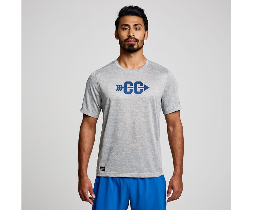 Saucony Men's Stopwatch Graphic Short Sleeve