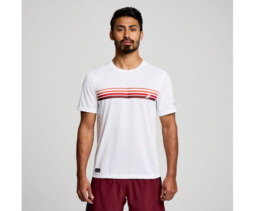 Saucony Men's Stopwatch Graphic Short Sleeve