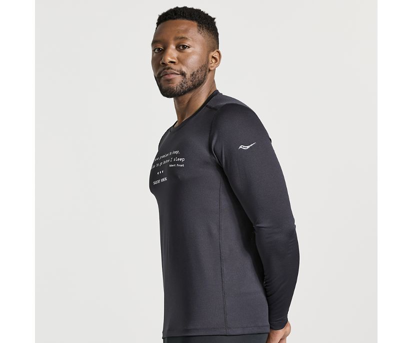 Saucony Men's Stopwatch Graphic Long Sleeve