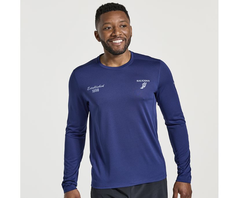 Saucony Men's Stopwatch Graphic Long Sleeve
