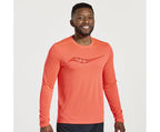 Saucony Men's Stopwatch Graphic Long Sleeve