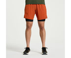 Saucony Men's Outpace 7" 2-in-1 Short