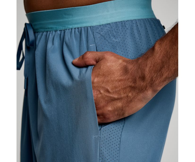 Saucony Men's Outpace 7" 2-in-1 Short