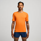 Saucony Men's Stopwatch Short Sleeve
