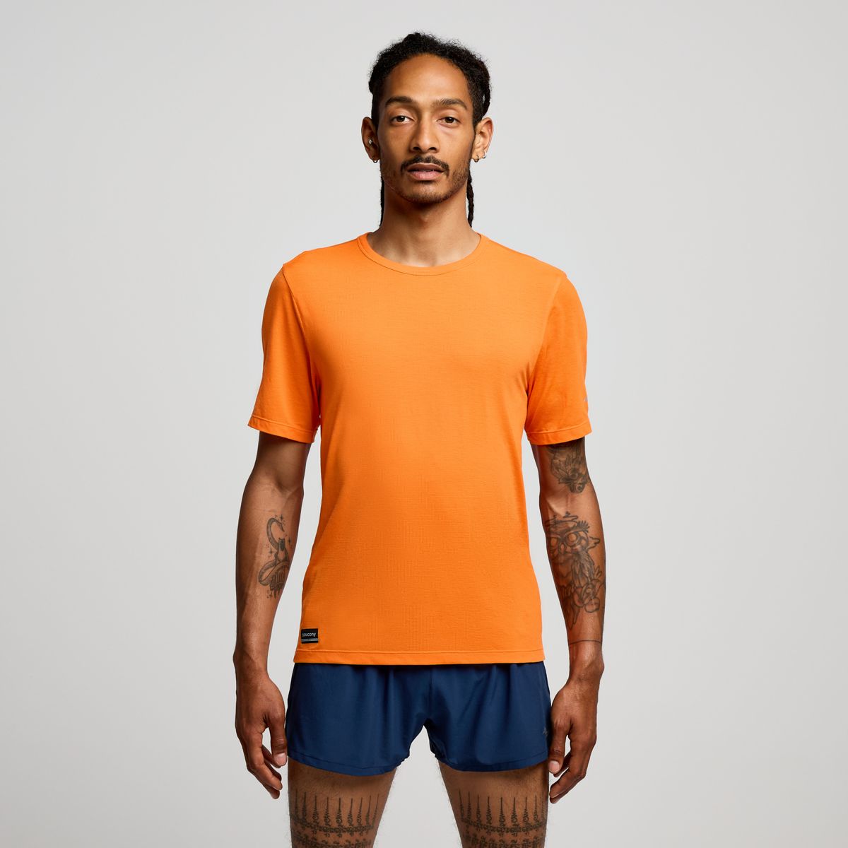 Saucony Men's Stopwatch Short Sleeve