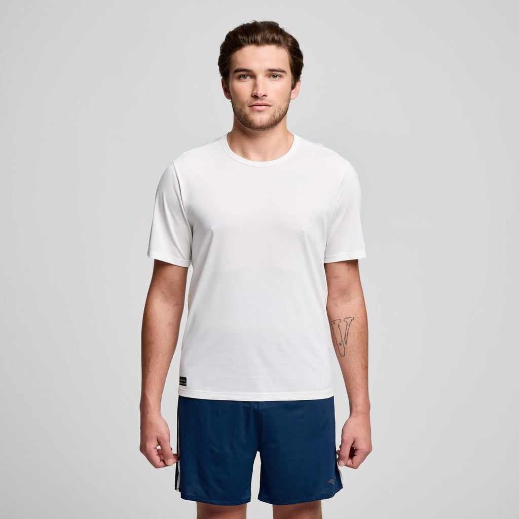Saucony Men's Stopwatch Short Sleeve
