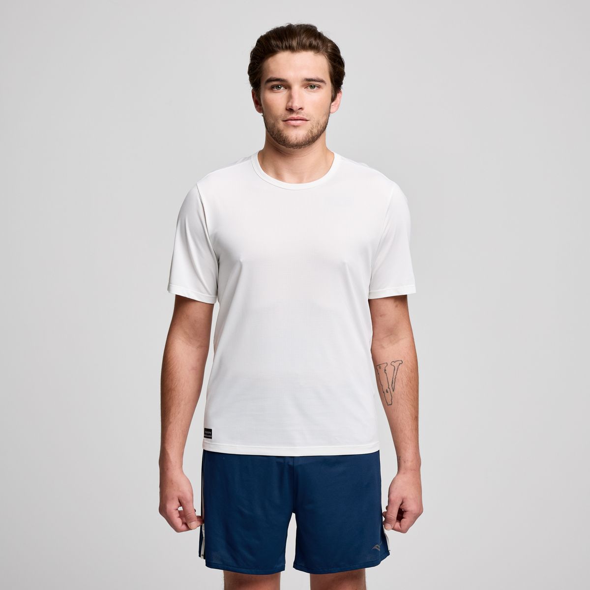 Saucony Men's Stopwatch Short Sleeve