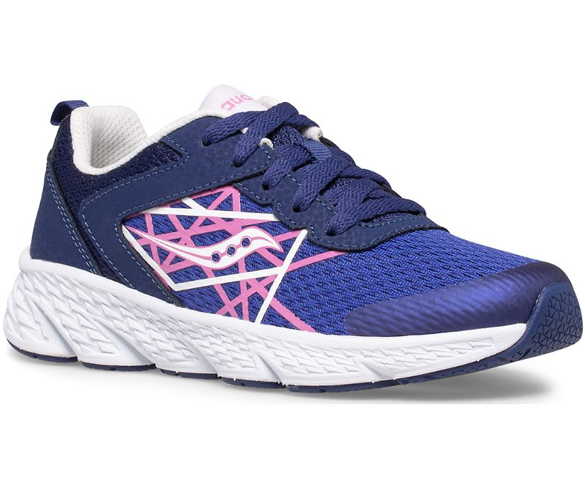 Saucony Big Kid's Wind Lace Sneaker