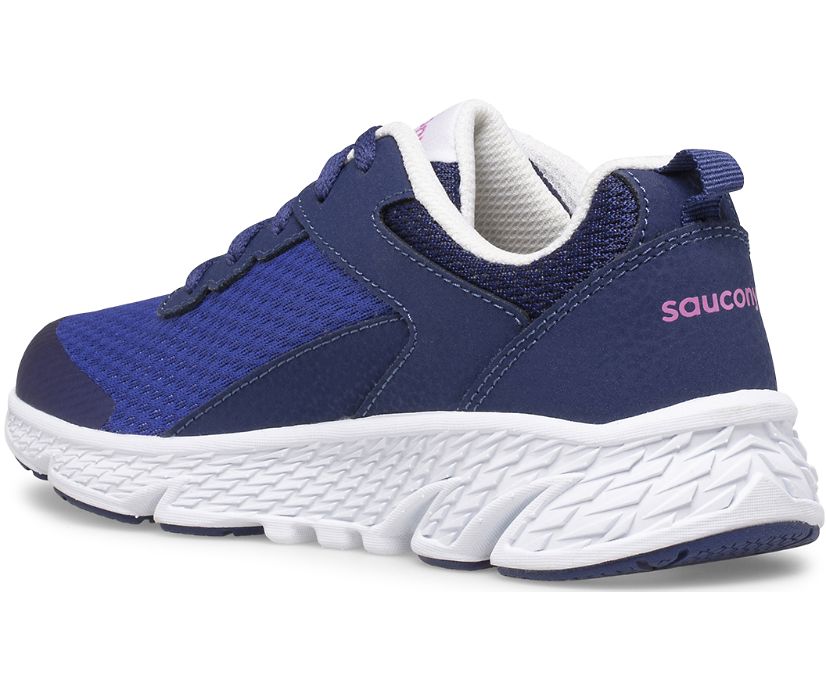Saucony Big Kid's Wind Lace Sneaker