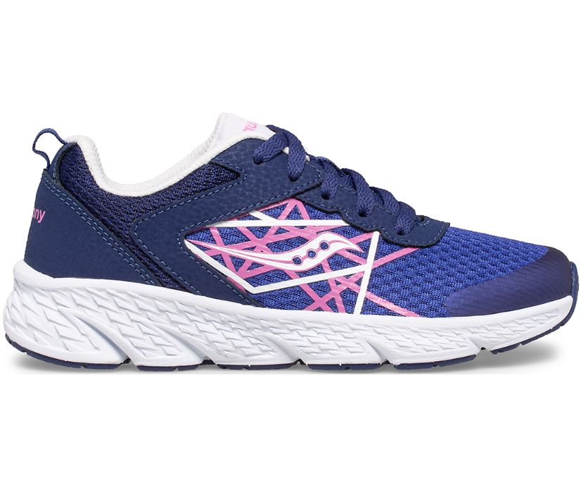 Saucony Big Kid's Wind Lace Sneaker