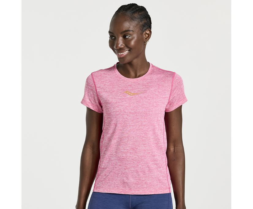 Saucony Women's Stopwatch Short Sleeve