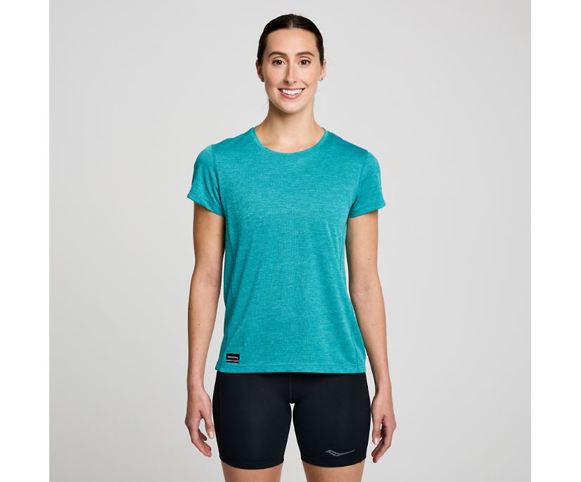 Saucony Women's Stopwatch Short Sleeve