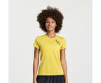Saucony Women's Stopwatch Graphic Short Sleeve