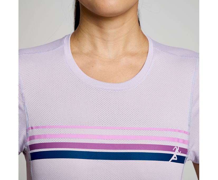 Saucony Women's Stopwatch Graphic Short Sleeve
