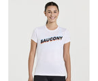 Saucony Women's Stopwatch Graphic Short Sleeve