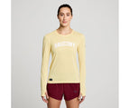 Saucony Women's Stopwatch Graphic Long Sleeve
