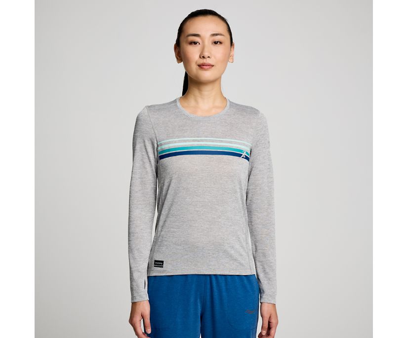 Saucony Women's Stopwatch Graphic Long Sleeve