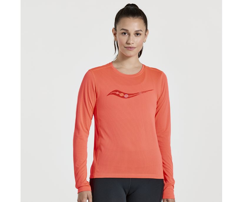 Saucony Women's Stopwatch Graphic Long Sleeve