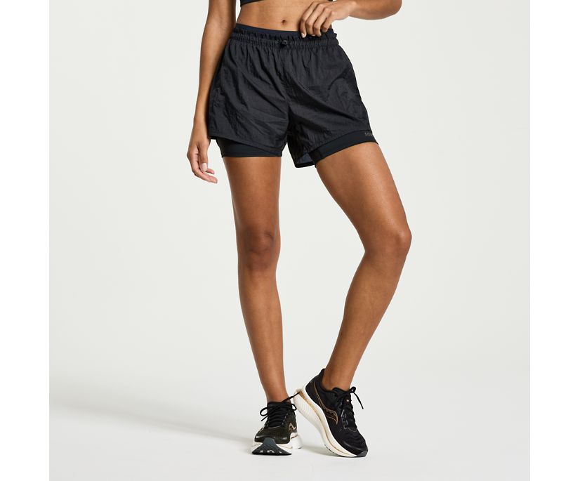 Saucony Women's Elevate 4" 2-in-1 Short