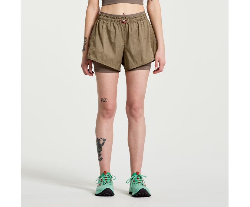 Saucony Women's Elevate 4" 2-in-1 Short