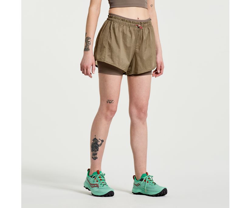 Saucony Women's Elevate 4" 2-in-1 Short