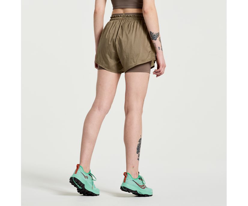 Saucony Women's Elevate 4" 2-in-1 Short