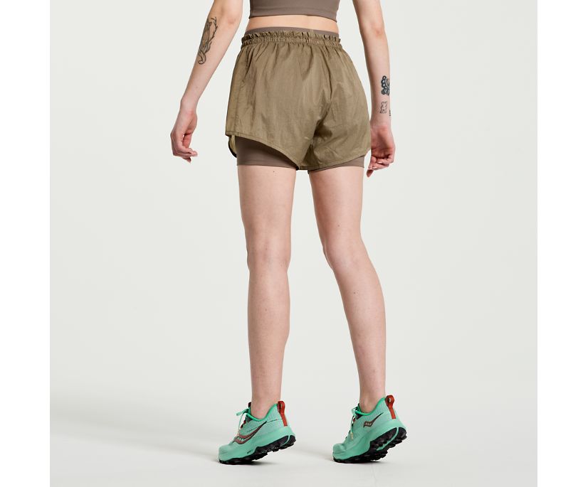 Saucony Women's Elevate 4" 2-in-1 Short