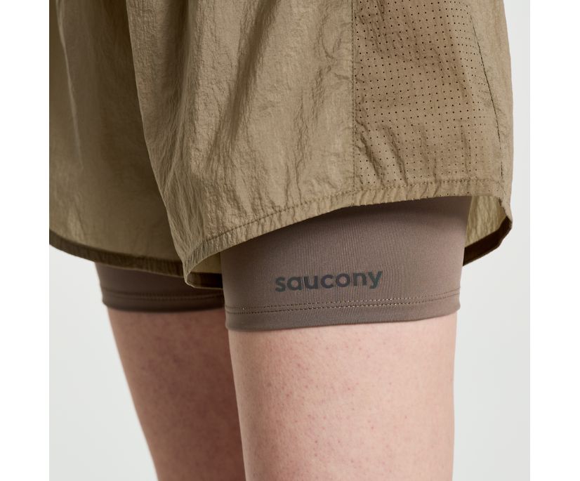 Saucony Women's Elevate 4" 2-in-1 Short