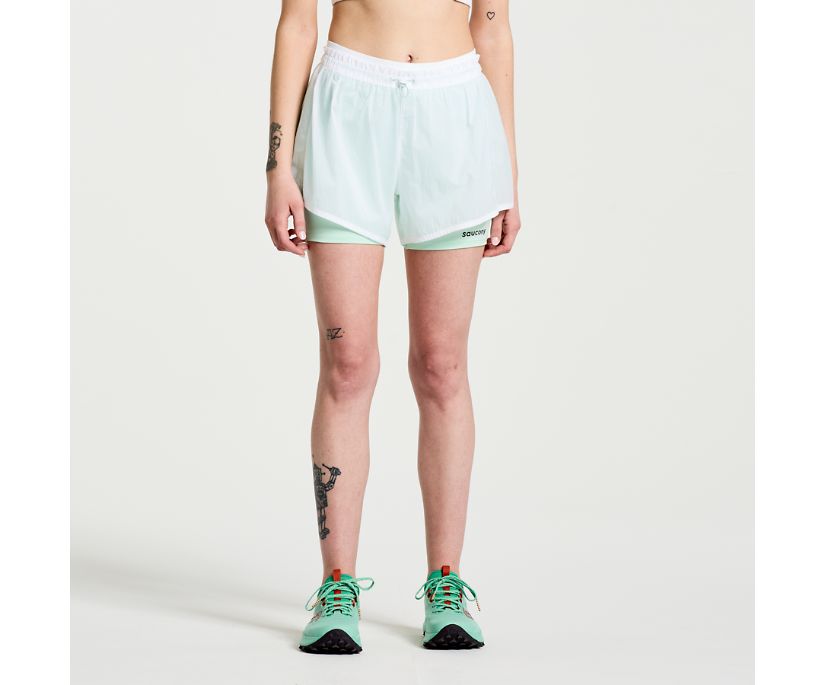 Saucony Women's Elevate 4" 2-in-1 Short