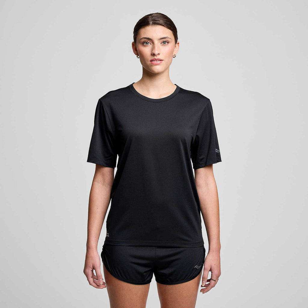 Saucony Women's Stopwatch Short Sleeve
