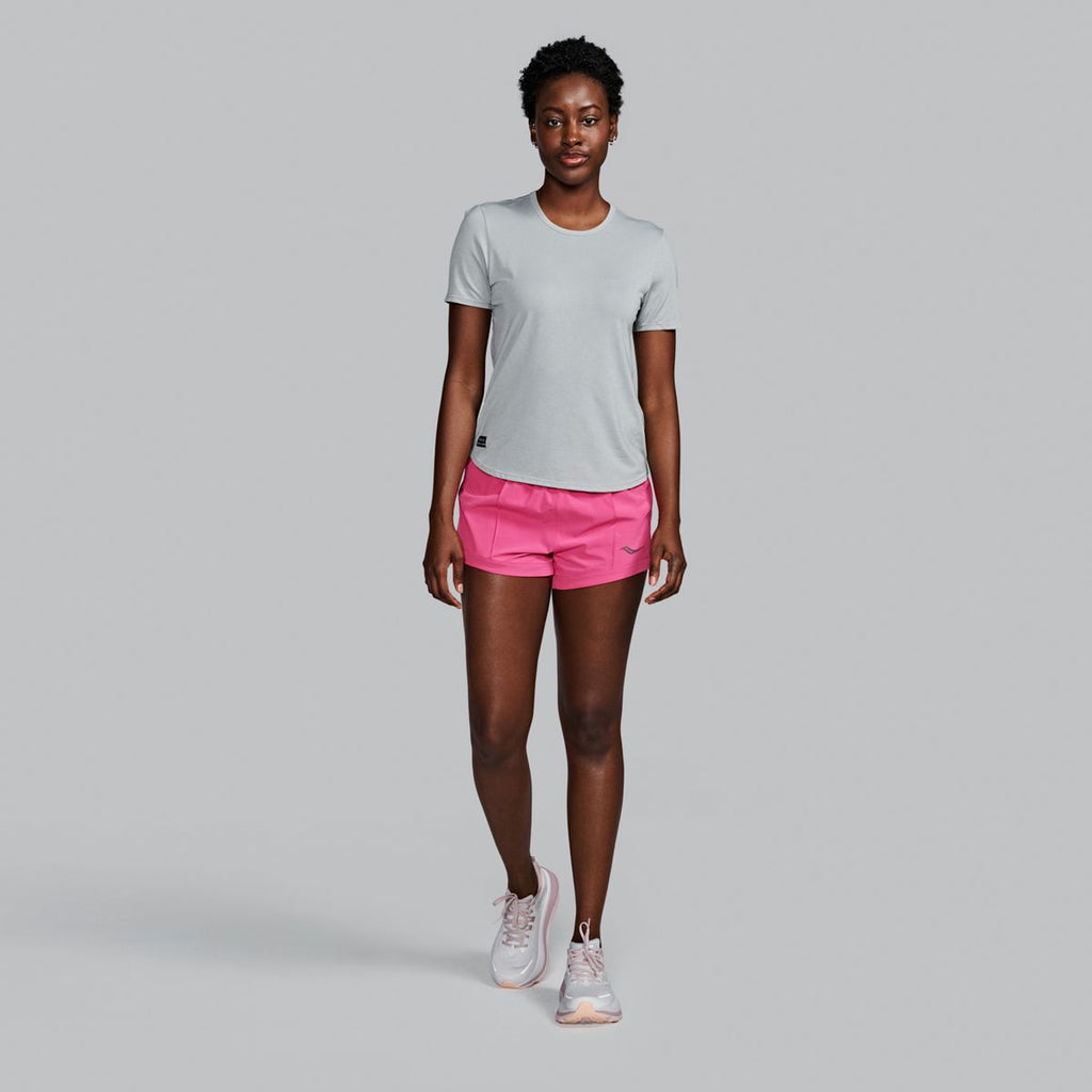 Saucony Women's Stopwatch Short Sleeve