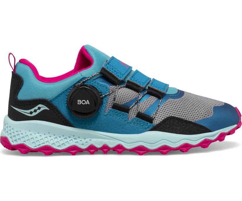 Saucony Big Kid's Peregrine Shield BOA Sneaker
