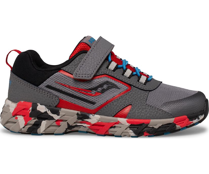 Saucony Big Kid's Wind Shield 2.0 A/C Sneaker