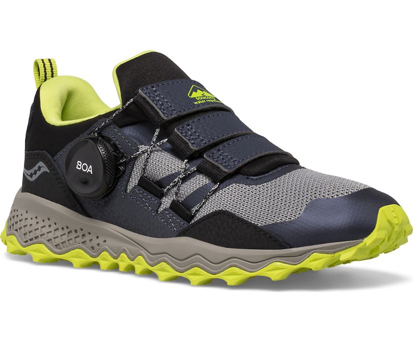 Saucony Big Kid's Peregrine Shield BOA Sneaker
