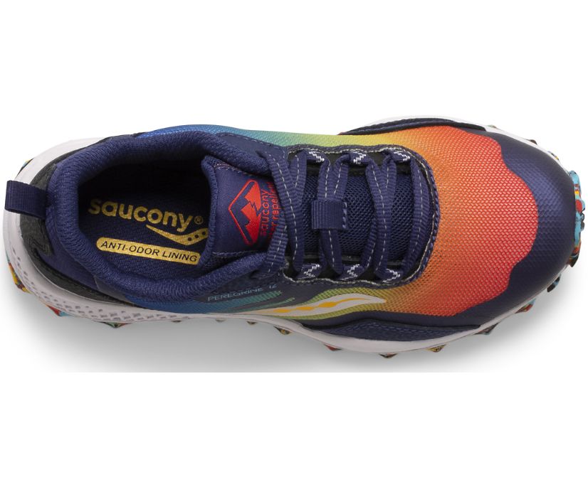 Saucony Big Kid's Peregrine 12 Shield Sneaker