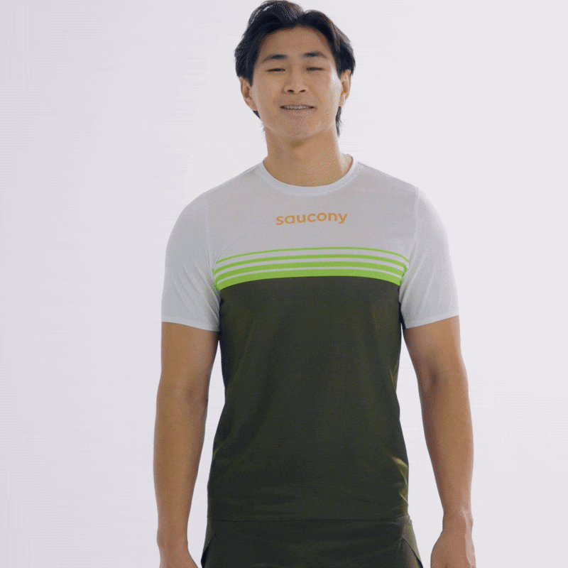 Saucony Men's Elite Short Sleeve